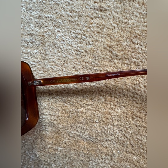 NWOT Gucci 80s Monocular Oversized Square Sunglasses 🍂 - Picture 8 of 14